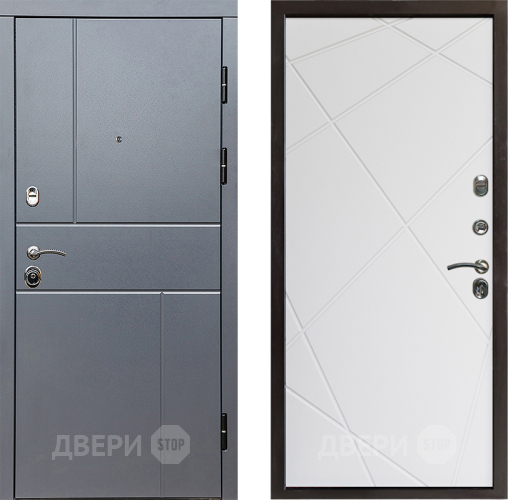 Дверь Престиж Горизонт Грэй Лучи Бетон белый в Солнечногорске