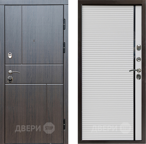 Входная металлическая Дверь Престиж Горизонт Венге Porte Белый в Солнечногорске