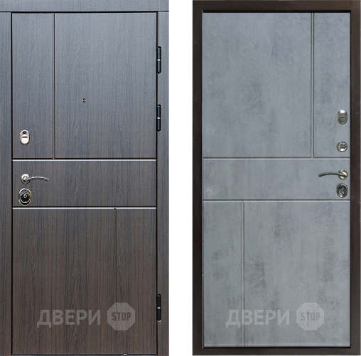 Входная металлическая Дверь Престиж Горизонт Венге Горизонт Бетон темный в Солнечногорске