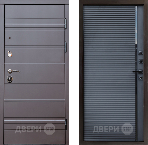 Дверь Престиж Линия Браун Porte Черный кварц в Солнечногорске