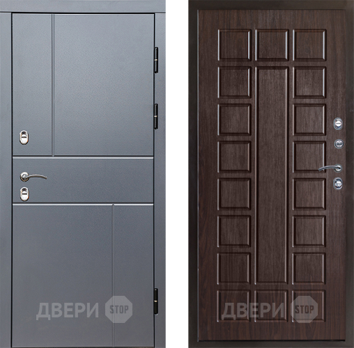Входная металлическая Дверь Престиж TERMO с терморазрывом Горизонт Грэй Престиж Венге в Солнечногорске