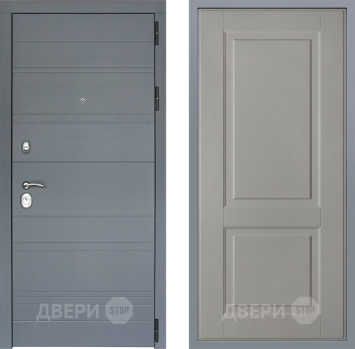 Дверь Заводские двери Лира Софт графит Доррен Грей софт в Солнечногорске