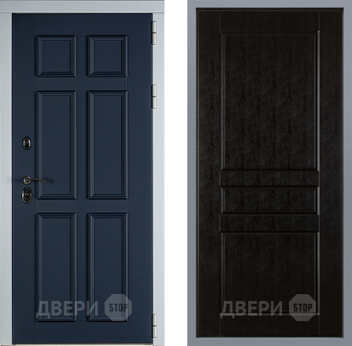 Дверь Заводские двери Стокгольм К-2 Венге в Солнечногорске