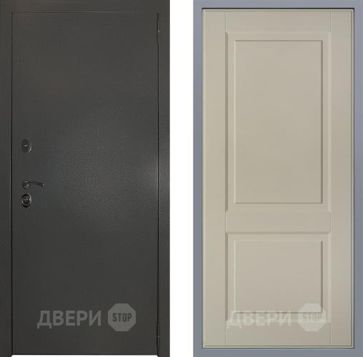 Дверь Заводские двери Эталон 3к антик серебро Доррен Шампань в Солнечногорске