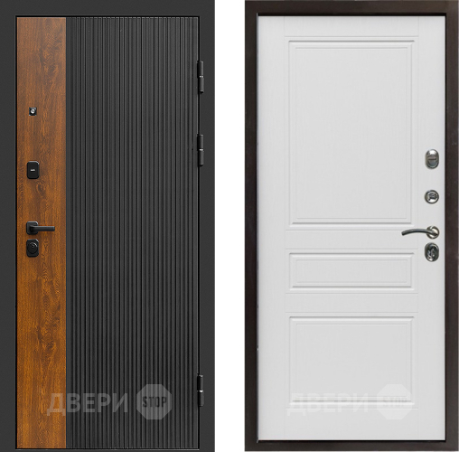 Входная металлическая Дверь Престиж Prestizh Классика Лиственница белая в Солнечногорске