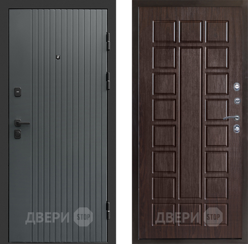 Входная металлическая Дверь Престиж Tvist Grey Престиж Венге в Солнечногорске