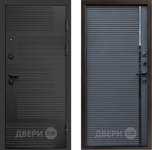Входная металлическая Дверь Престиж Favorit Porte Черный кварц в Солнечногорске