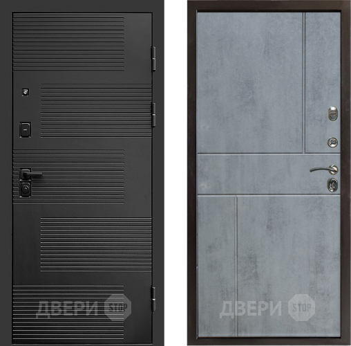 Дверь Престиж Favorit Горизонт Бетон темный в Солнечногорске
