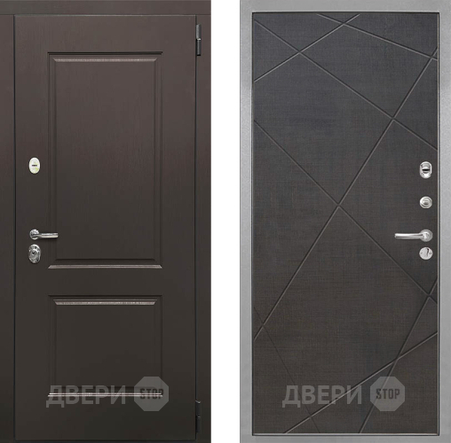 Дверь Интекрон (INTECRON) Кампо Лучи-М Венге распил кофе в Солнечногорске