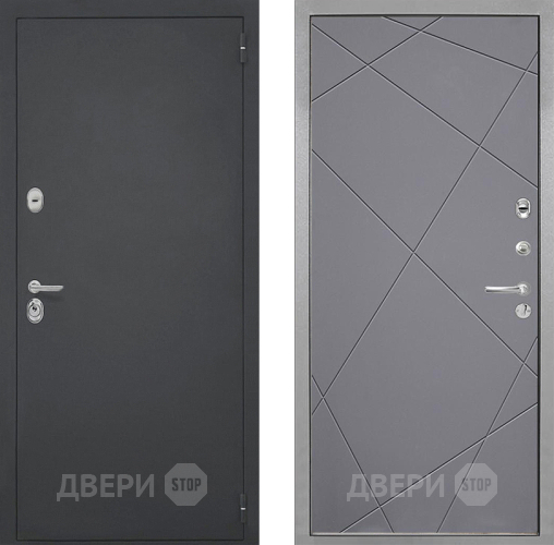 Дверь Интекрон (INTECRON) Гектор Лучи-М Графит софт в Солнечногорске