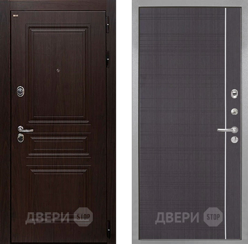 Дверь Интекрон (INTECRON) Брайтон Тиковое Дерево В-07 с молдингом Венге в Солнечногорске