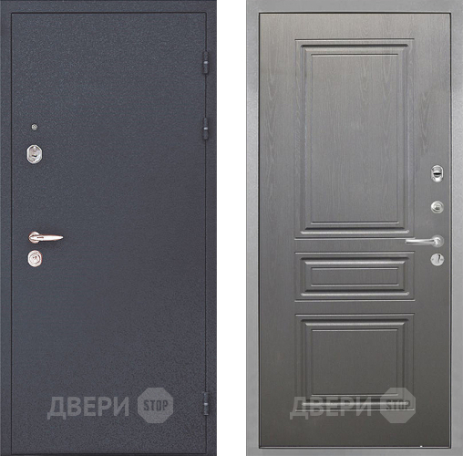 Дверь Интекрон (INTECRON) Колизей ФЛ-243 Графит вуд дуб в Солнечногорске