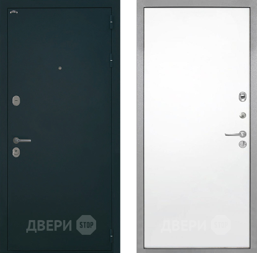 Входная металлическая Дверь Интекрон (INTECRON) Греция Гладкая Силк Сноу в Солнечногорске