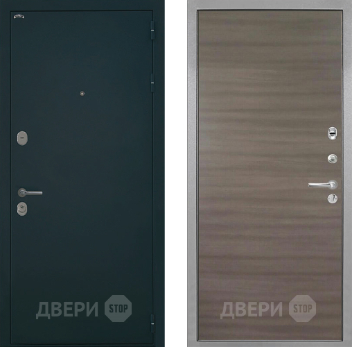 Входная металлическая Дверь Интекрон (INTECRON) Греция Гладкая Дуб тоскано поперечный в Солнечногорске