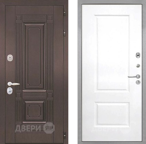 Входная металлическая Дверь Интекрон (INTECRON) Италия Альба Роял Вуд белый в Солнечногорске