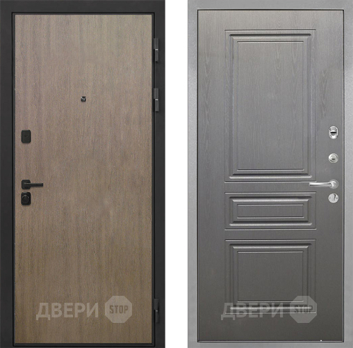 Дверь Интекрон (INTECRON) Профит Black Венге Коричневый ФЛ-243 Графит вуд дуб в Солнечногорске