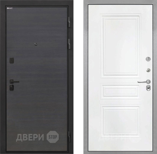 Дверь Интекрон (INTECRON) Профит Black Эковенге ФЛ-243 Белый матовый в Солнечногорске