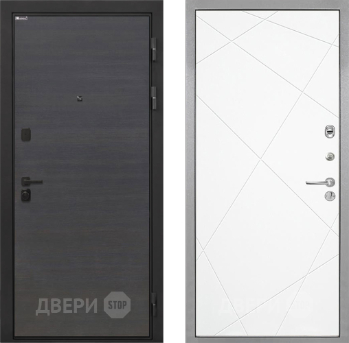 Дверь Интекрон (INTECRON) Профит Black Эковенге Лучи-М Софт милк в Солнечногорске