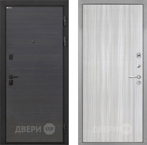Входная металлическая Дверь Интекрон (INTECRON) Профит Black Эковенге В-07 с молдингом Сандал белый в Солнечногорске