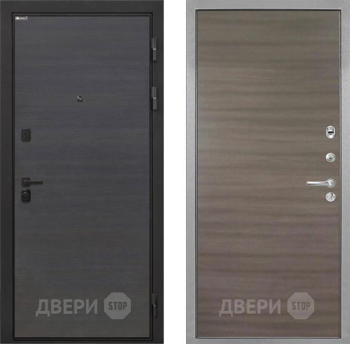 Дверь Интекрон (INTECRON) Профит Black Эковенге Гладкая Дуб тоскано поперечный в Солнечногорске