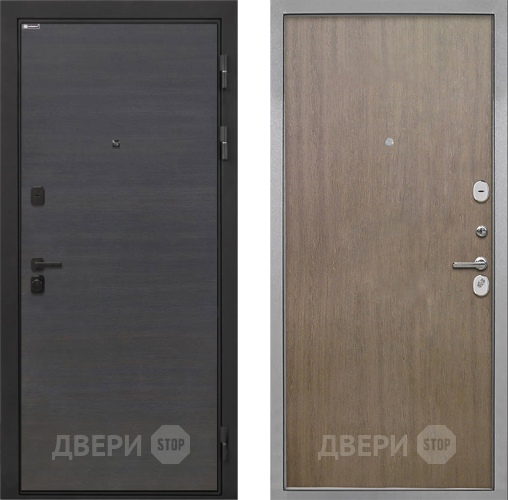 Дверь Интекрон (INTECRON) Профит Black Эковенге Гладкая шпон Венге коричневый в Солнечногорске