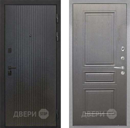 Дверь Интекрон (INTECRON) Профит Black ФЛ-295 ФЛ-243 Графит вуд дуб в Солнечногорске