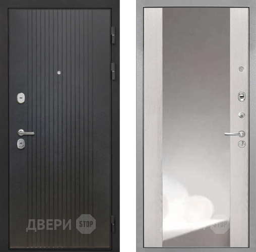 Входная металлическая Дверь Интекрон (INTECRON) Гектор ФЛ-295 ФЛЗ-516 Зеркало Сосна белая в Солнечногорске