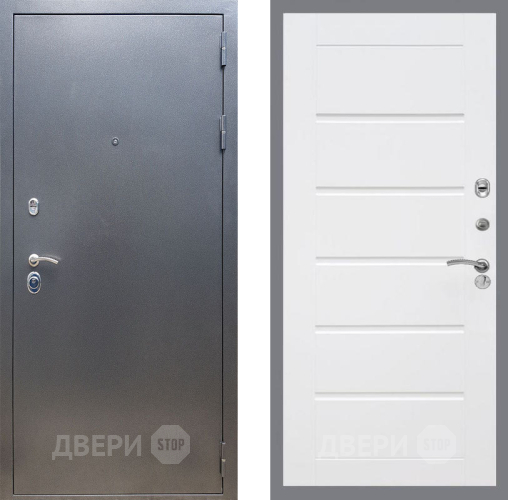 Входная металлическая Дверь Рекс (REX) 11 Сити Белый ясень в Солнечногорске