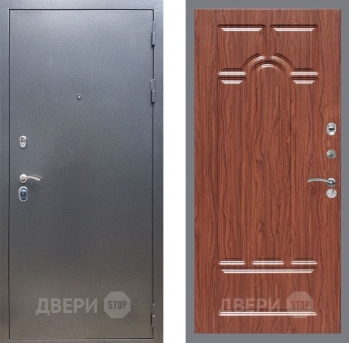 Входная металлическая Дверь Рекс (REX) 11 FL-58 орех тисненый в Солнечногорске
