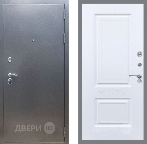 Входная металлическая Дверь Рекс (REX) 11 Смальта Силк Сноу в Солнечногорске