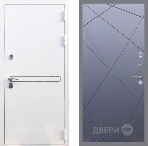 Входная металлическая Дверь Рекс (REX) 27 FL-291 Силк титан в Солнечногорске