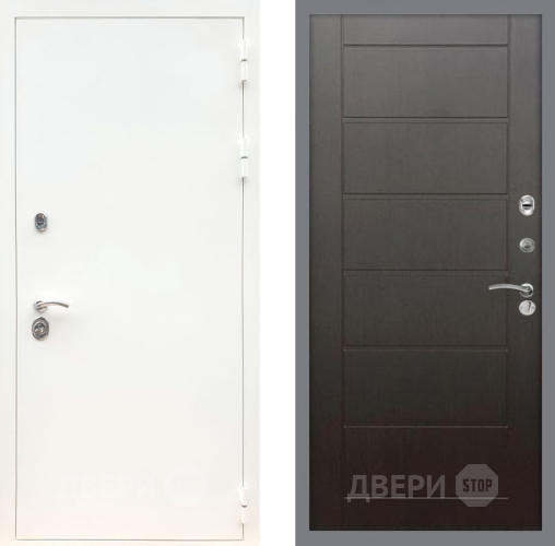 Дверь Рекс (REX) 5 Белая Шагрень Сити Венге в Солнечногорске