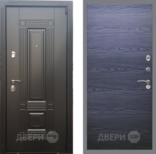 Дверь Рекс (REX) 9 GL Дуб тангенальный черный в Солнечногорске