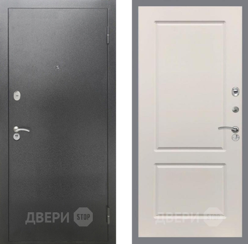 Дверь Рекс (REX) 2А Серебро Антик FL-117 Шампань в Солнечногорске