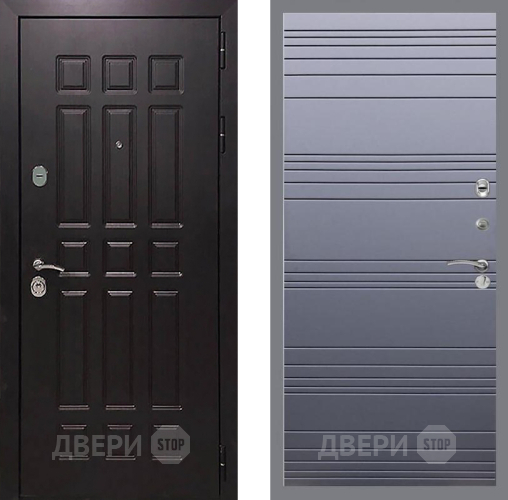 Дверь Рекс (REX) 8 Line Силк титан в Солнечногорске