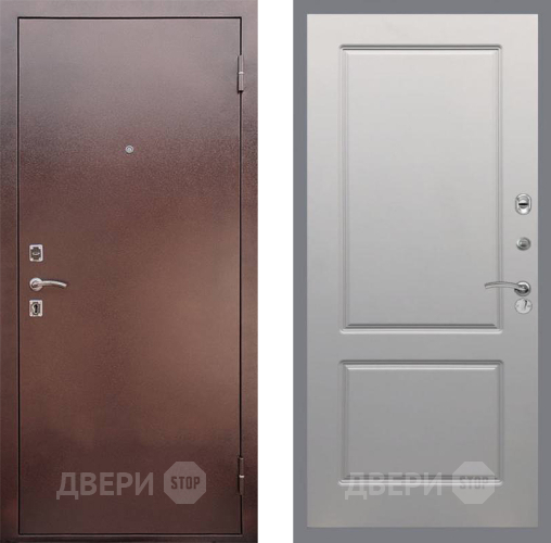 Входная металлическая Дверь Рекс (REX) 1 FL-117 Грей софт в Солнечногорске