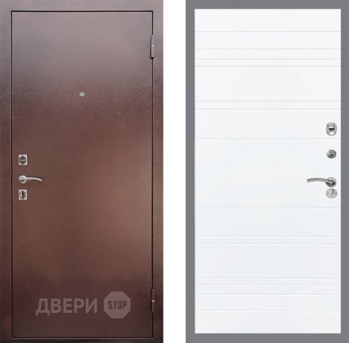 Дверь Рекс (REX) 1 Line Силк Сноу в Солнечногорске