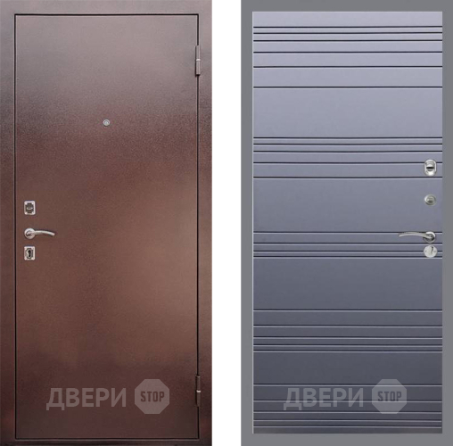 Дверь Рекс (REX) 1 Line Силк титан в Солнечногорске