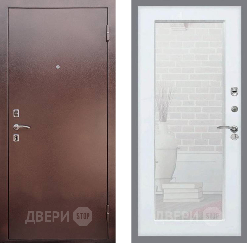 Дверь Рекс (REX) 1 Зеркало Пастораль Силк Сноу в Солнечногорске