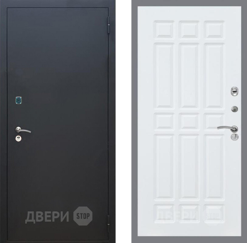 Дверь Рекс (REX) 1A Черный Муар FL-33 Силк Сноу в Солнечногорске