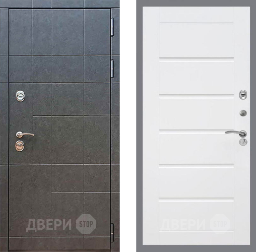 Входная металлическая Дверь Рекс (REX) 21 Сити Белый ясень в Солнечногорске