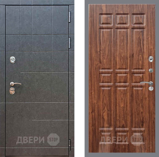 Входная металлическая Дверь Рекс (REX) 21 FL-33 орех тисненый в Солнечногорске