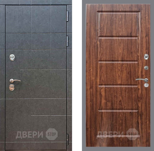Входная металлическая Дверь Рекс (REX) 21 FL-39 орех тисненый в Солнечногорске