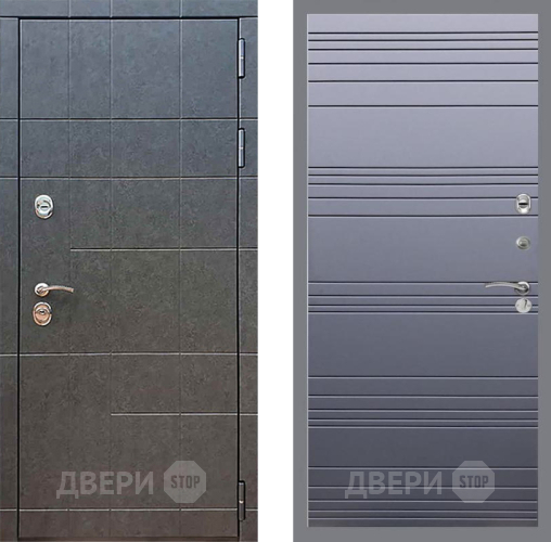 Дверь Рекс (REX) 21 Line Силк титан в Солнечногорске