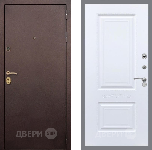 Входная металлическая Дверь Рекс (REX) Лайт 3К Смальта Силк Сноу в Солнечногорске
