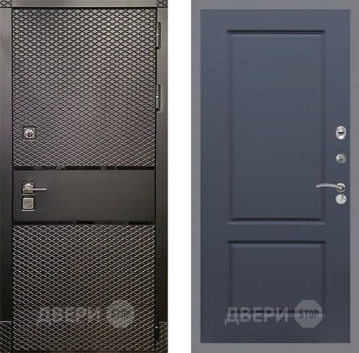 Дверь Рекс (REX) 15 Черный Кварц FL-117 Силк титан в Солнечногорске