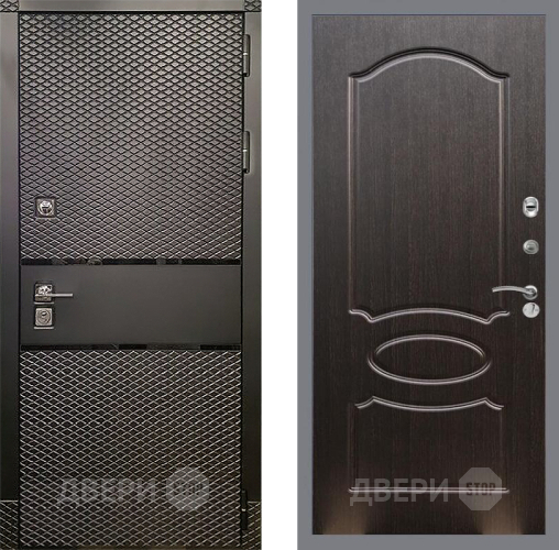 Дверь Рекс (REX) 15 Черный Кварц FL-128 Венге светлый в Солнечногорске