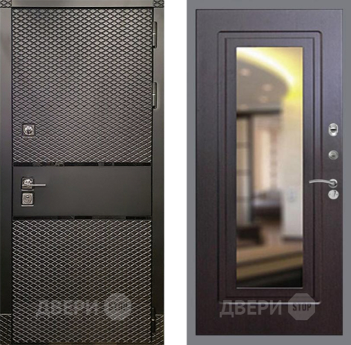 Дверь Рекс (REX) 15 Черный Кварц FLZ-120 Венге в Солнечногорске
