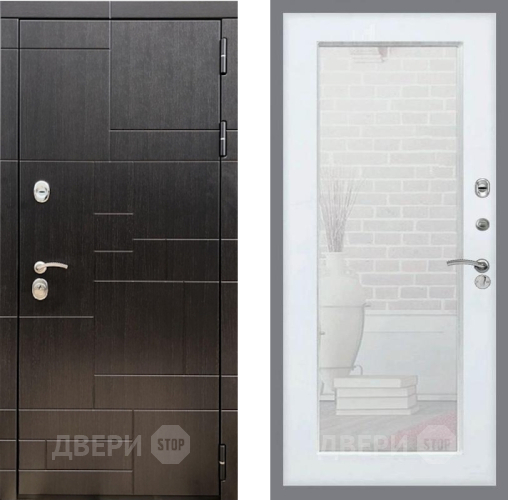 Дверь Рекс (REX) 20 Зеркало Пастораль Белый ясень в Солнечногорске