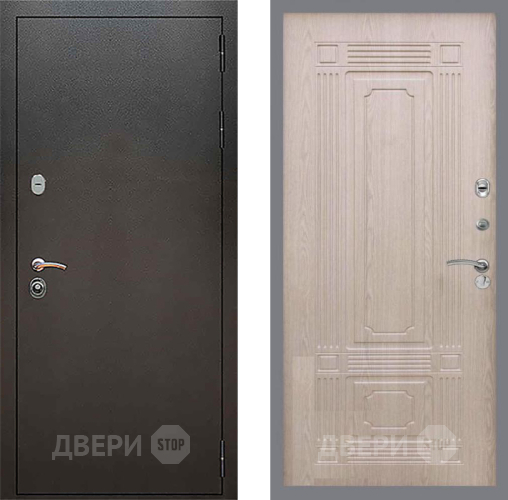 Дверь Рекс (REX) 5 Серебро Антик FL-2 Беленый дуб в Солнечногорске